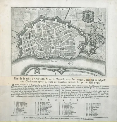 Nieuw plan van Antwerpen