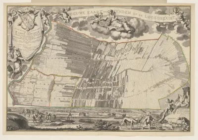 Nieuwe Kaart van Mynden en de Loosdrecht