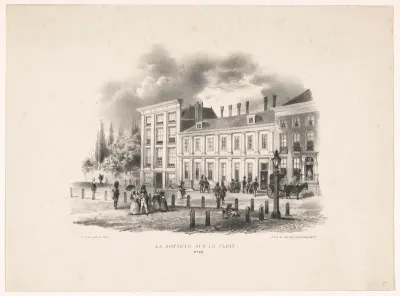 Nieuwe of Littéraire Sociëteit De Witte in Den Haag