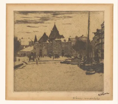 Nieuwmarkt in Amsterdam