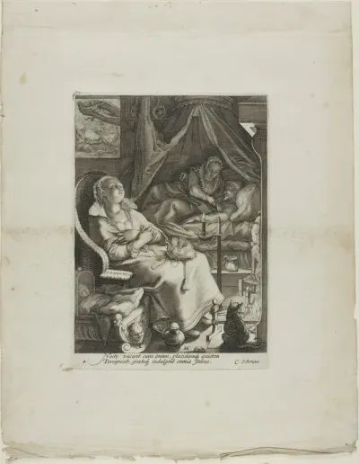 Night, plate four from Four Times of Day