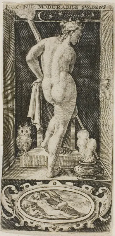 Night, plate four from The Four Parts of the Day