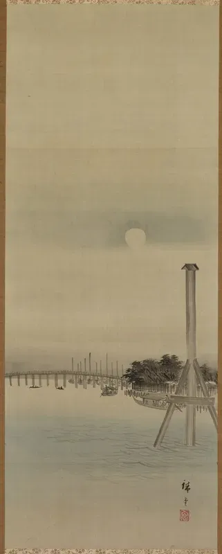 Night Scene on the Sumida River