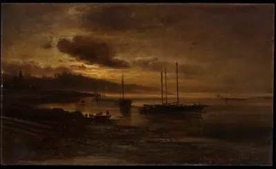 Night Scene on the Volga