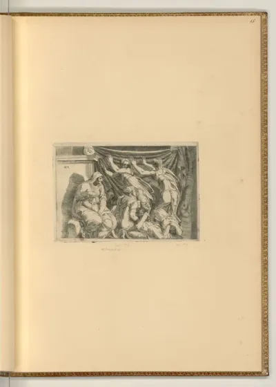 Niobe mit ihren Töchtern