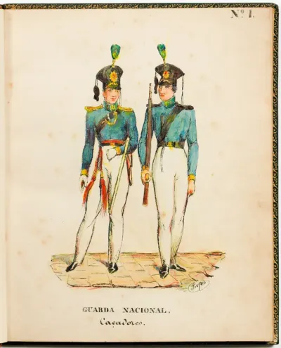 Nº 1 Guarda Nacional. Caçadores