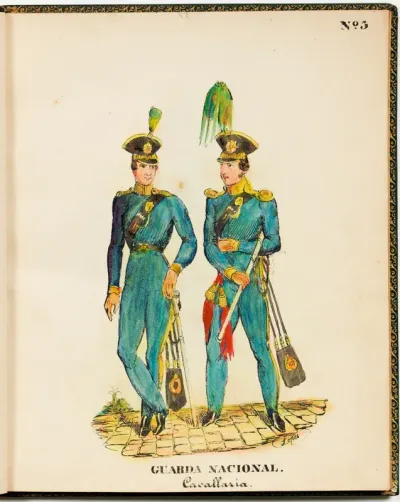 Nº 3 Guarda Nacional. Cavallaria