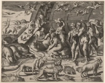 Noah Leaving the Ark