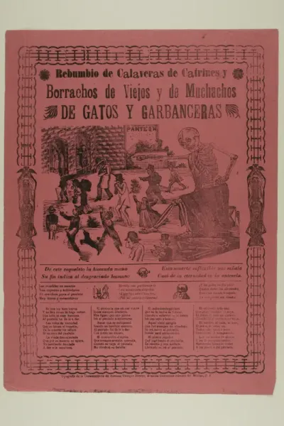 Noisy Assembly of Calavera Dandies and Old Drunks and Laborers and Garbanzo-Sellers