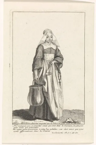 Non met ketel en lepel in de handen