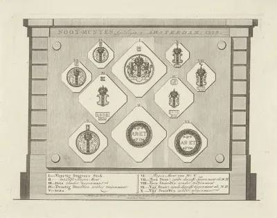 Noodmunten uit Amsterdam, 1578