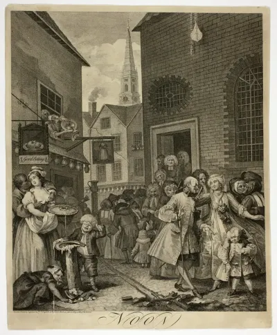 Noon, Plate Two from The Four Times of Day
