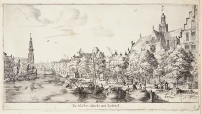 Noordermarkt med Noorderkerk