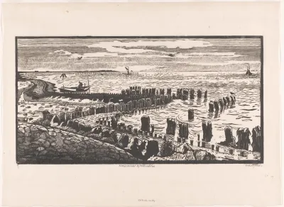Noordzeekust bij Hellevoetsluis