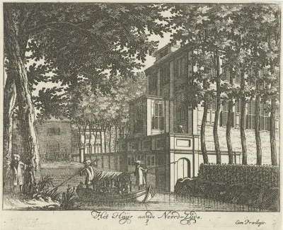 Noordzijde van Paleis Soestdijk