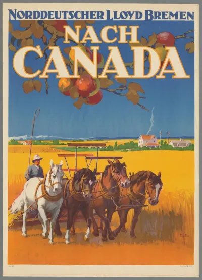 Norddeutscher Lloyd Bremen. Nach Canada