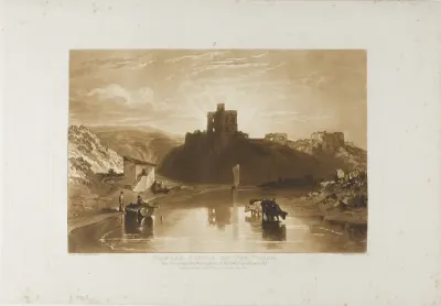 Norham Castle, plate 57 from Liber Studiorum