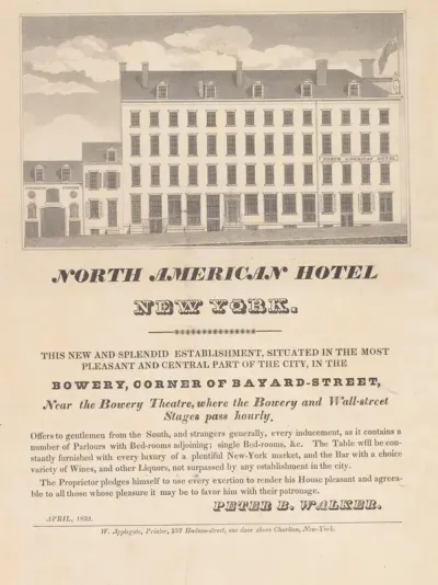North American Hotel, New York