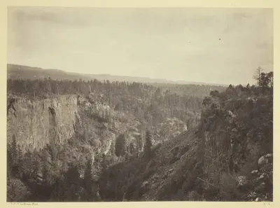 North Fork Cañon, Sierra Blanca Creek, Arizona