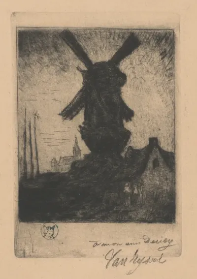 North Windmill in the Creuse Valley