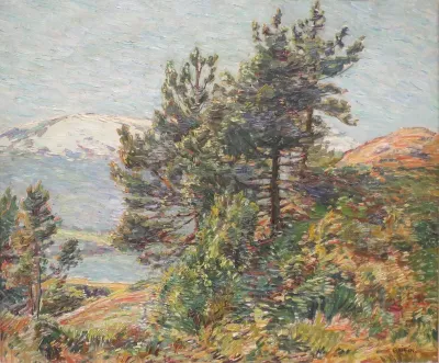 Norway Pines Landscape
