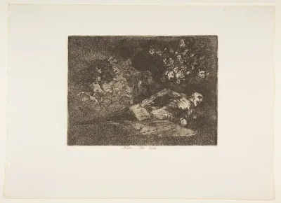 Nothing. The Event Will Tell, Plate 69 from The Disasters of War