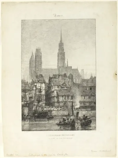 Notre Dame Cathedral in Rouen