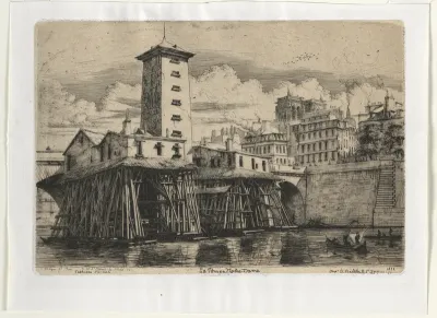 Notre Dame Pumphouse, Paris