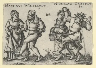 November and December from "The Peasants' Feast" or "The Twelve Months"