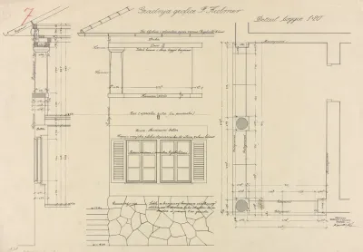 Novi Vinodolski, Projekt ljetnikovca Kulmer, loggia