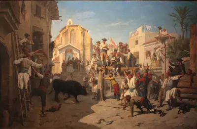 Novillada dans la province de Valence