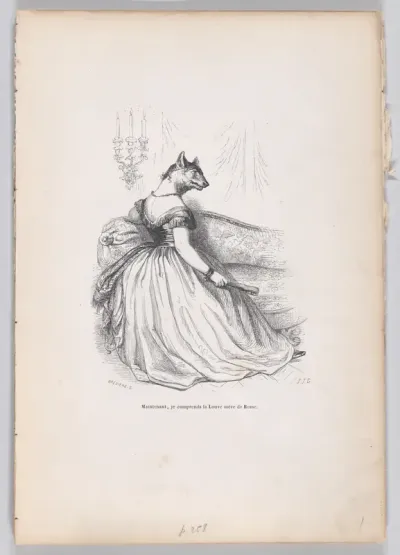 Now, I understand the mother wolf of Rome, from "Scenes from the Private and Public Life of Animals"