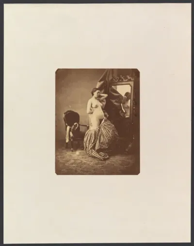 Nude Before a Mirror