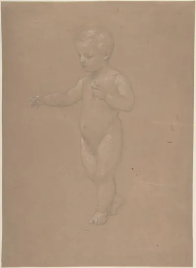 Nude Boy, Walking to the Left