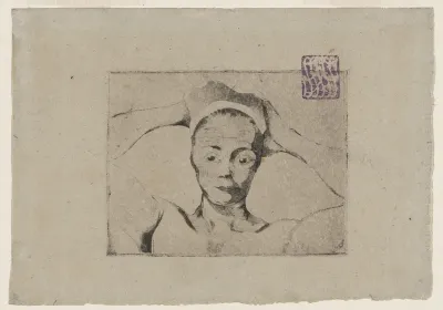 Nude with Hands Behind Her Head (Nue avec les mains derrières la tête)