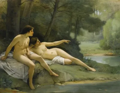 Nudes in the Woods