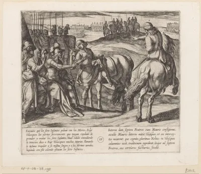 Nuño Salido hoort van het verraad van Ruy Velazquez en gaat de zonen van Lara waarschuwen