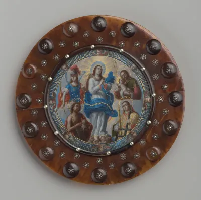 Nun’s Badge with the Virgin of the Immaculate Conception