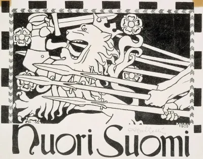 Nuoren Suomen vignetti