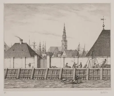 Nyhavn. Charlottenborg-siden