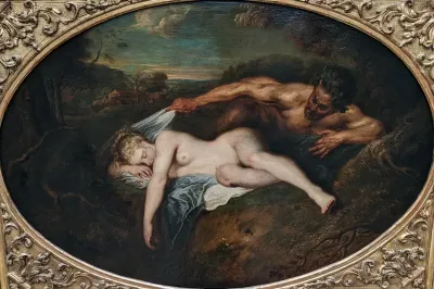 Nymph and Satyr