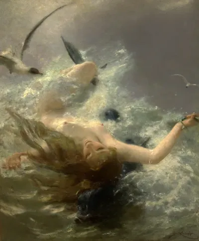 Nymph on a Dolphin