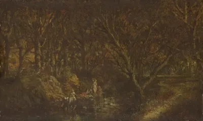Nymphs Bathing