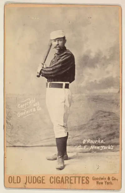 O'Rourke, Center Field, New York, from the series Old Judge Cigarettes