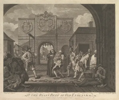 O the Roast Beef of Old England--The Gate of Caiais