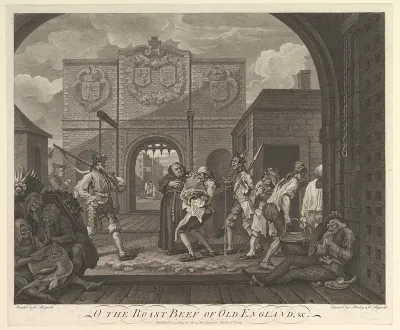 O the Roast Beef of Old England--The Gate of Calais