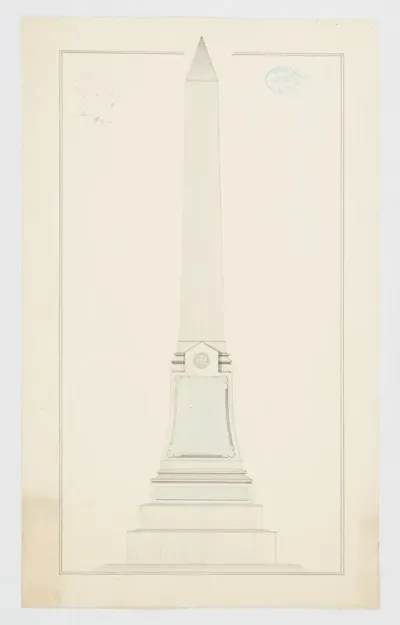 Obelisk Grave Monument, No. 901 / 920