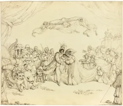 Oberon and Titania, from A Midsummer Night's Dream