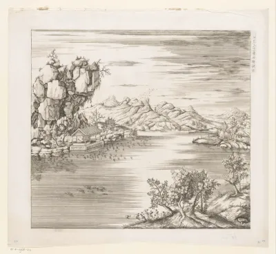 ‘Observing the Fish from Waterside Rock’