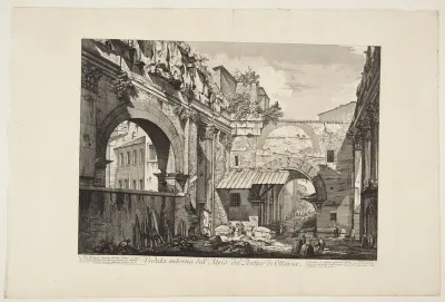 Octavia's Portico, set indefra